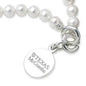 Texas McCombs Pearl Bracelet with Sterling Silver Charm Shot #2