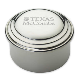Texas McCombs Pewter Keepsake Box Shot #1