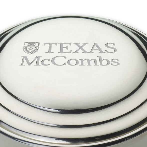 Texas McCombs Pewter Keepsake Box Shot #2
