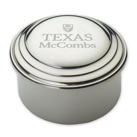 Texas McCombs Pewter Keepsake Box Shot #1