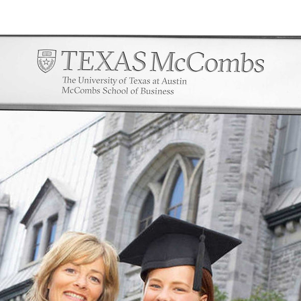 Texas McCombs Polished Pewter 8x10 Picture Frame Shot #2