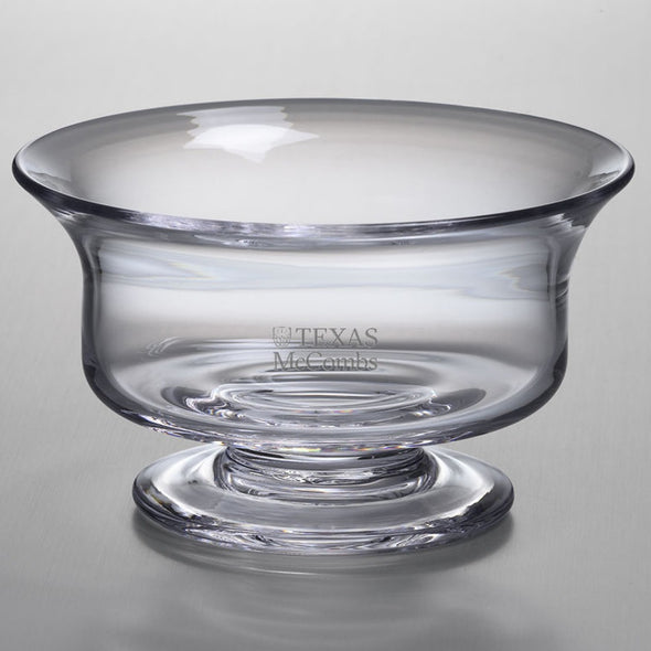 Texas McCombs Simon Pearce Glass Revere Bowl Med Shot #1