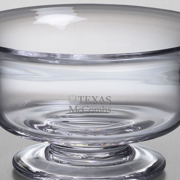 Texas McCombs Simon Pearce Glass Revere Bowl Med Shot #2
