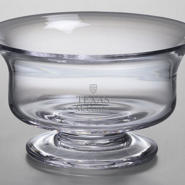 Texas McCombs Simon Pearce Glass Revere Bowl Med Shot #2