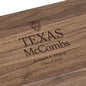 Texas McCombs Solid Walnut Desk Box Shot #2