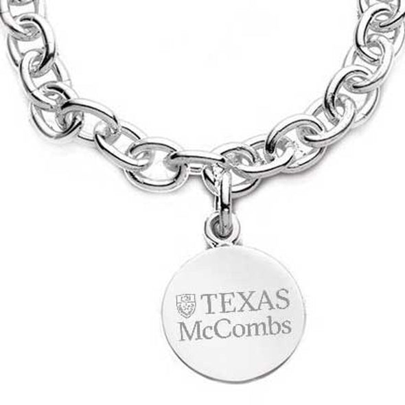 Texas McCombs Sterling Silver Charm Bracelet Shot #2