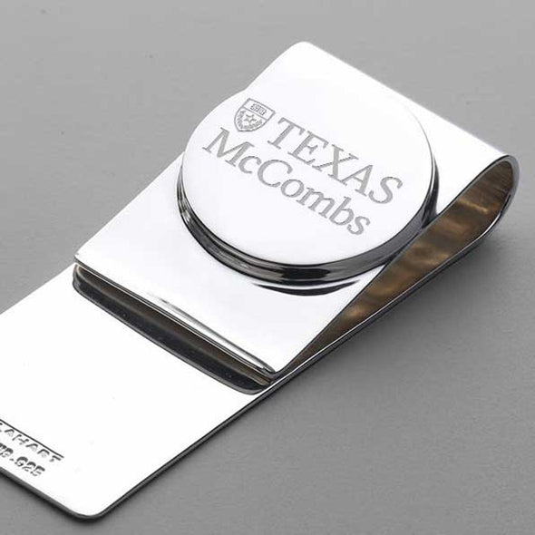 Texas McCombs Sterling Silver Money Clip Shot #2