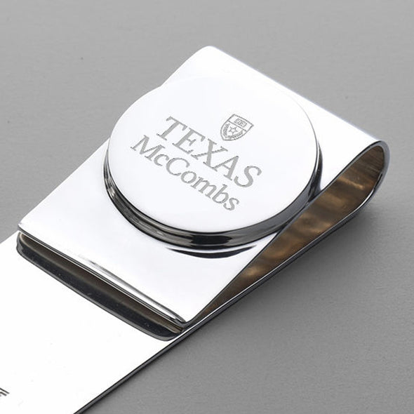 Texas McCombs Sterling Silver Money Clip Shot #2