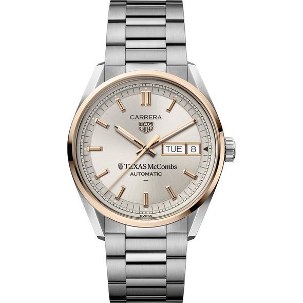 Texas McCombs TAG Heuer Carrera Automatic Day-Date 18K 5N Rose Gold Shot #2