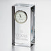 Texas McCombs Tall Glass Desk Clock by Simon Pearce