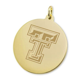 Texas Tech 18K Gold Charm Shot #1