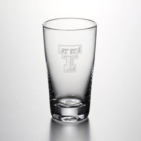 Texas Tech Ascutney Pint Glasses by Simon Pearce Shot #1