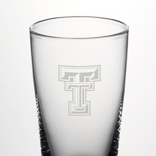 Texas Tech Ascutney Pint Glasses by Simon Pearce Shot #2