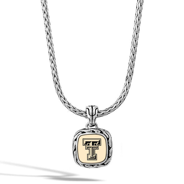 Texas Tech Classic Chain Necklace by John Hardy with 18K Gold Shot #2