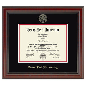 Texas Tech Diploma Frame, the Fidelitas Shot #1