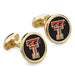 Texas Tech Enamel Cufflinks