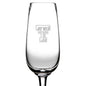 Texas Tech Flute Glasses by Simon Pearce Shot #2
