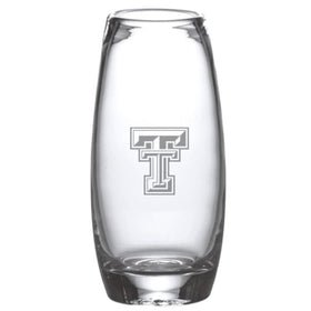 Texas Tech Glass Addison Vase by Simon Pearce Shot #1