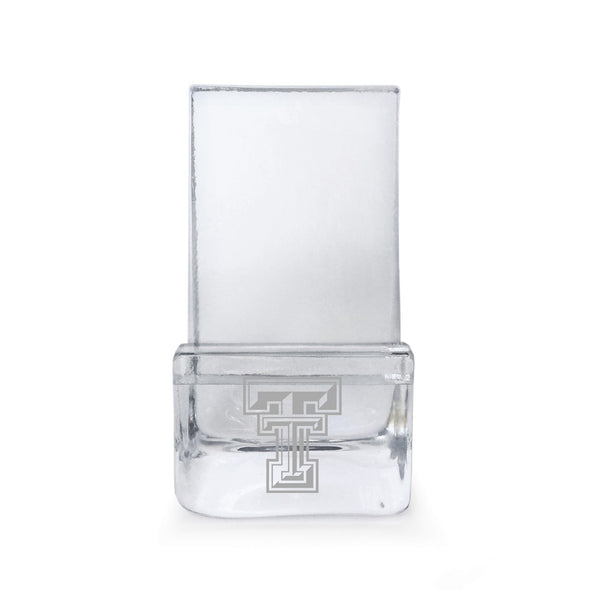 Texas Tech Glass Phone Holder by Simon Pearce Shot #1