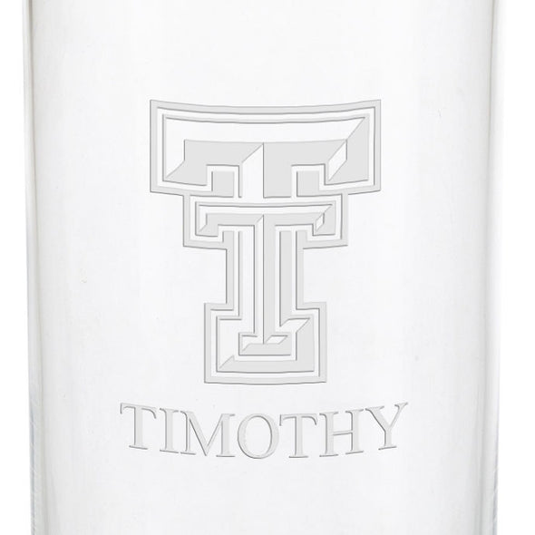 Texas Tech Iced Beverage Glasses - Set of 2 Shot #3