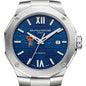 Texas Tech Men's Baume et Mercier 42mm Riviera Watch with Blue Dial & Bracelet Shot #1