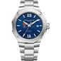 Texas Tech Men's Baume et Mercier 42mm Riviera Watch with Blue Dial & Bracelet Shot #2