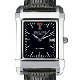 Texas Tech Men's Black Quad with Leather Shot #1