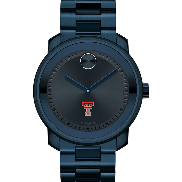 Texas Tech Men's Movado BOLD Blue Ion with Bracelet Shot #2