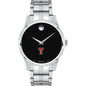 Texas Tech Men's Movado Collection Stainless Steel Watch with Black Dial Shot #2
