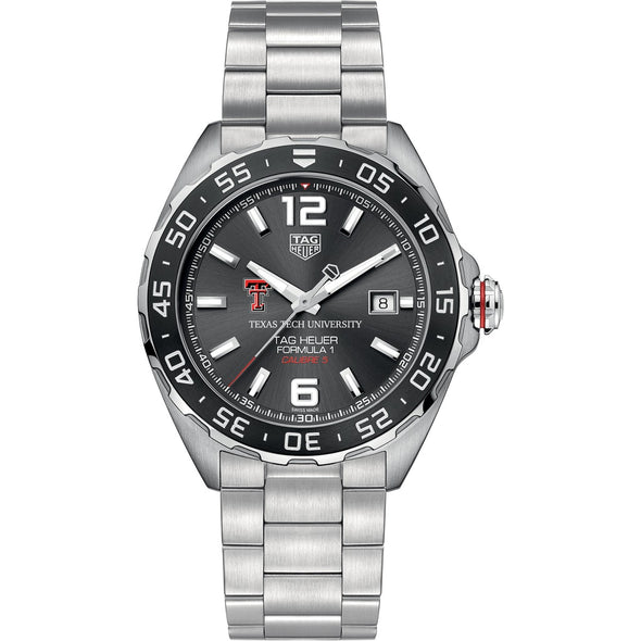 Texas Tech Men's TAG Heuer Formula 1 Automatic with Anthracite Dial & Bezel Shot #2