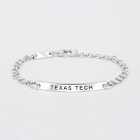 Texas Tech Petite ID Bracelet Shot #1