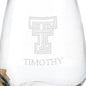 Texas Tech Stemless Wine Glasses - Set of 2 Shot #3
