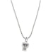 Texas Tech Sterling Silver Necklace with Enamel Charm
