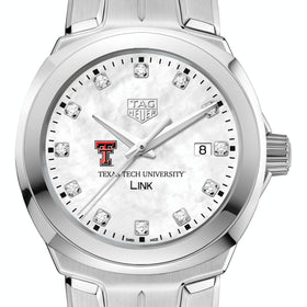 Texas Tech TAG Heuer Diamond Dial LINK for Women Shot #1