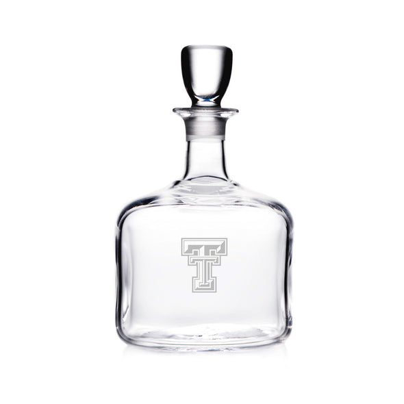 Texas Tech Whiskey Decanter and Glasses by Simon Pearce Shot #2