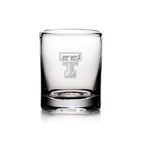 Texas Tech Whiskey Glass by Simon Pearce Shot #1