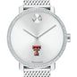 Texas Tech Women's Movado Bold with Crystal Bezel & Mesh Bracelet Shot #1