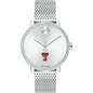Texas Tech Women's Movado Bold with Crystal Bezel & Mesh Bracelet Shot #2