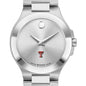 Texas Tech Women's Movado Collection Stainless Steel Watch with Silver Dial Shot #1