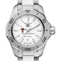 Texas Tech Women's TAG Heuer Steel Aquaracer with Silver Dial Shot #1