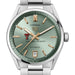 Texas Tech Women's TAG Heuer Steel Carrera with Green Dial