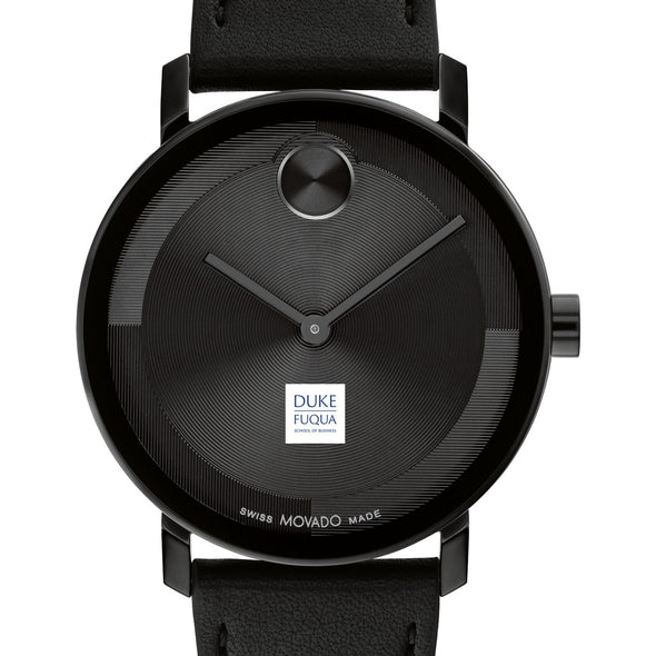 The Fuqua School of Business Men's Movado BOLD with Black Leather Strap Shot #1