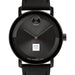 Duke Fuqua School of Business Men's Movado BOLD with Black Leather Strap