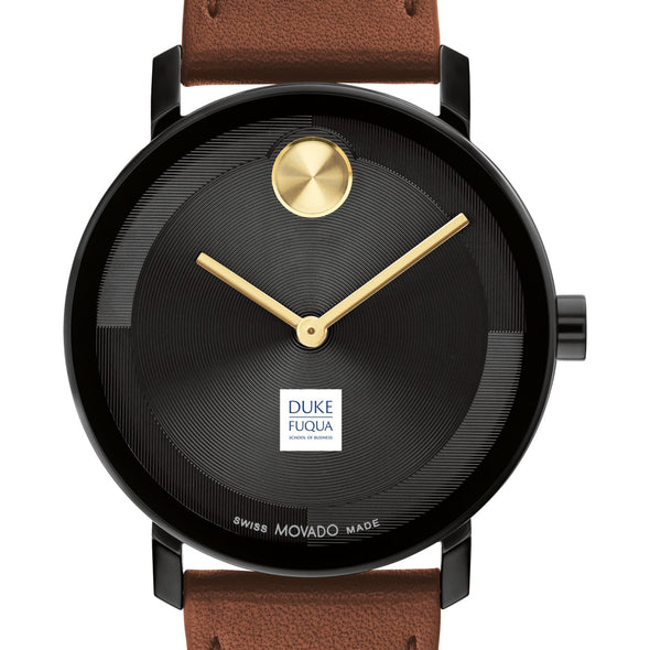 The Fuqua School of Business Men's Movado BOLD with Cognac Leather Strap Shot #1