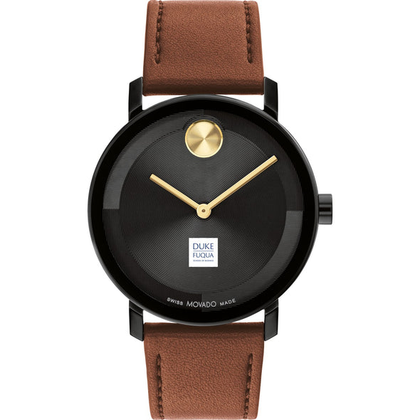 The Fuqua School of Business Men&#39;s Movado BOLD with Cognac Leather Strap Shot #2