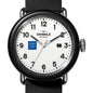 The Fuqua School of Business Shinola Watch, The Detrola 43mm White Dial at M.LaHart & Co. Shot #1