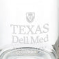 The University of Texas at Austin Dell Medical School 13 oz Glass Coffee Mug Shot #3
