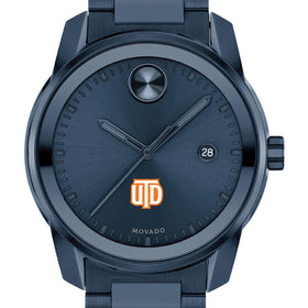 The University of Texas at Dallas Men&#39;s Movado BOLD Blue Ion with Date Window Shot #1