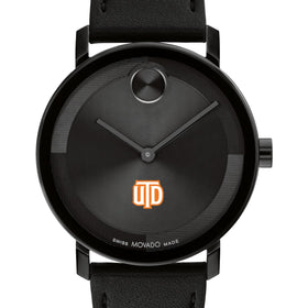 The University of Texas at Dallas Men&#39;s Movado BOLD with Black Leather Strap Shot #1