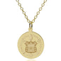 Trinity 14K Gold Pendant & Chain Shot #1